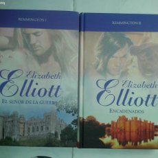 Libros de segunda mano: LOTE DE 2 EJEMPLARES REMMINGTON I / REMMINGTON II DE 2009 ELIZABETH ELLIOTT RBA