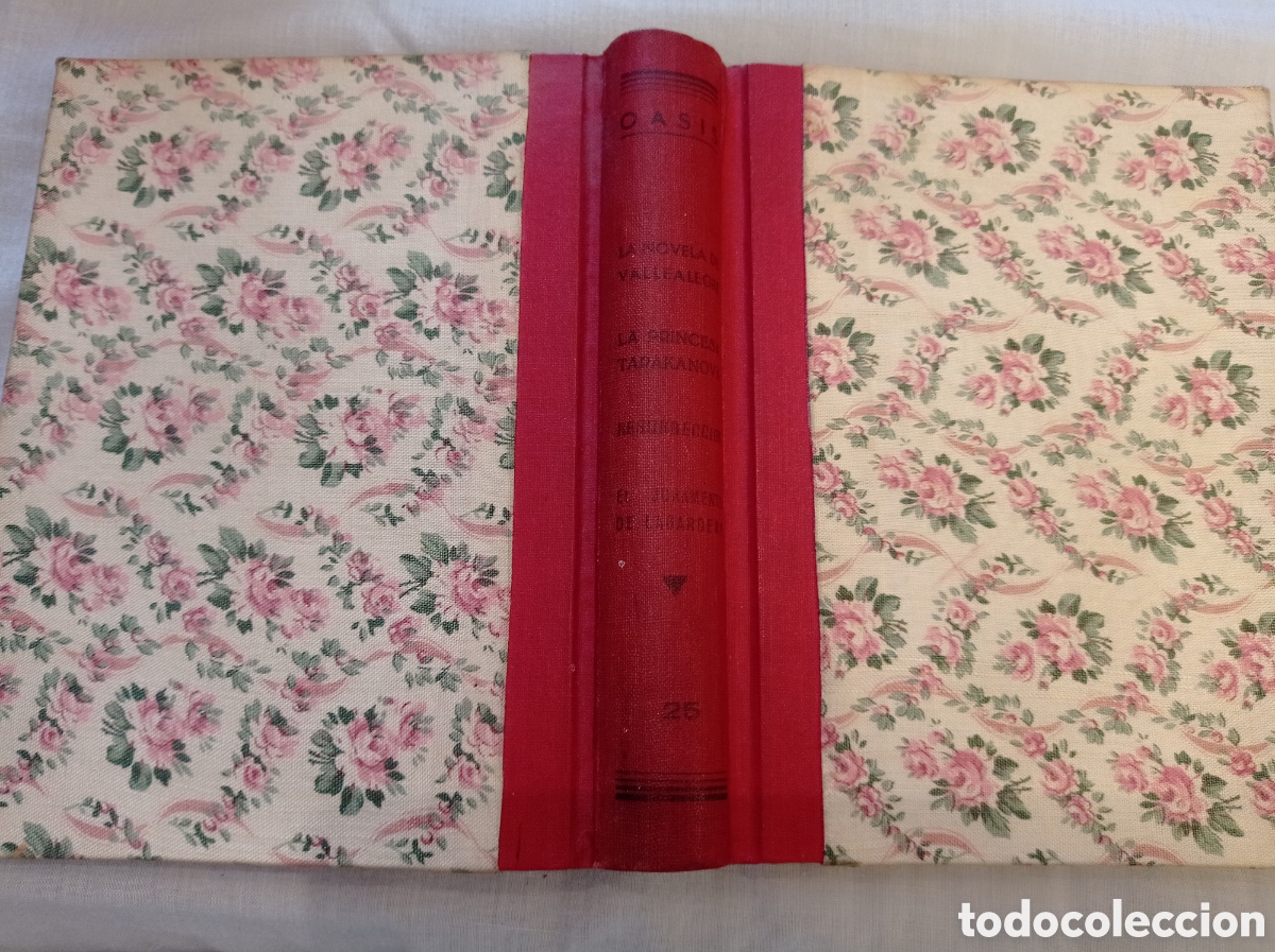 Libros de segunda mano: LA NOVELA DE VALLEALEGRA Y MAS...,1&deg;EDICION,1947,PRECIOSA ENCUADERNACION EN TELA DE EDITORIAL.