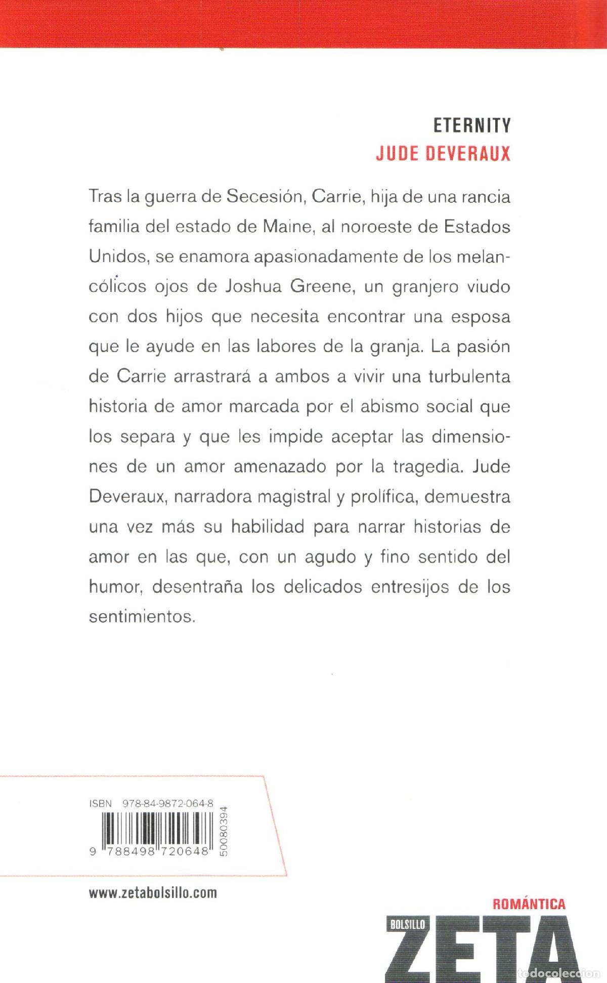 Libros de segunda mano: Eternity - Deveraux, Jude - Foto 2