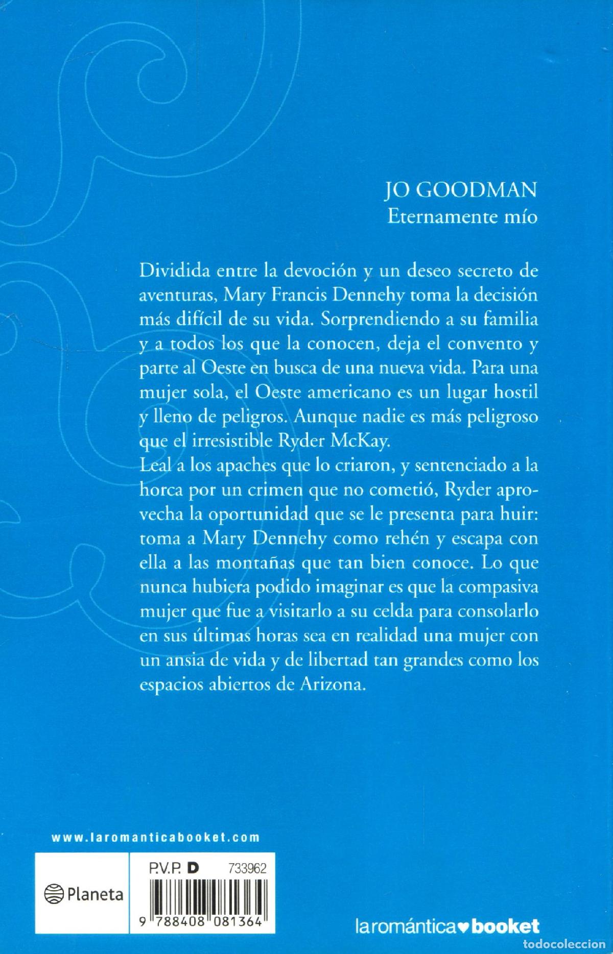 Libros de segunda mano: Eternamente mio - Goodman, Jo - Foto 2