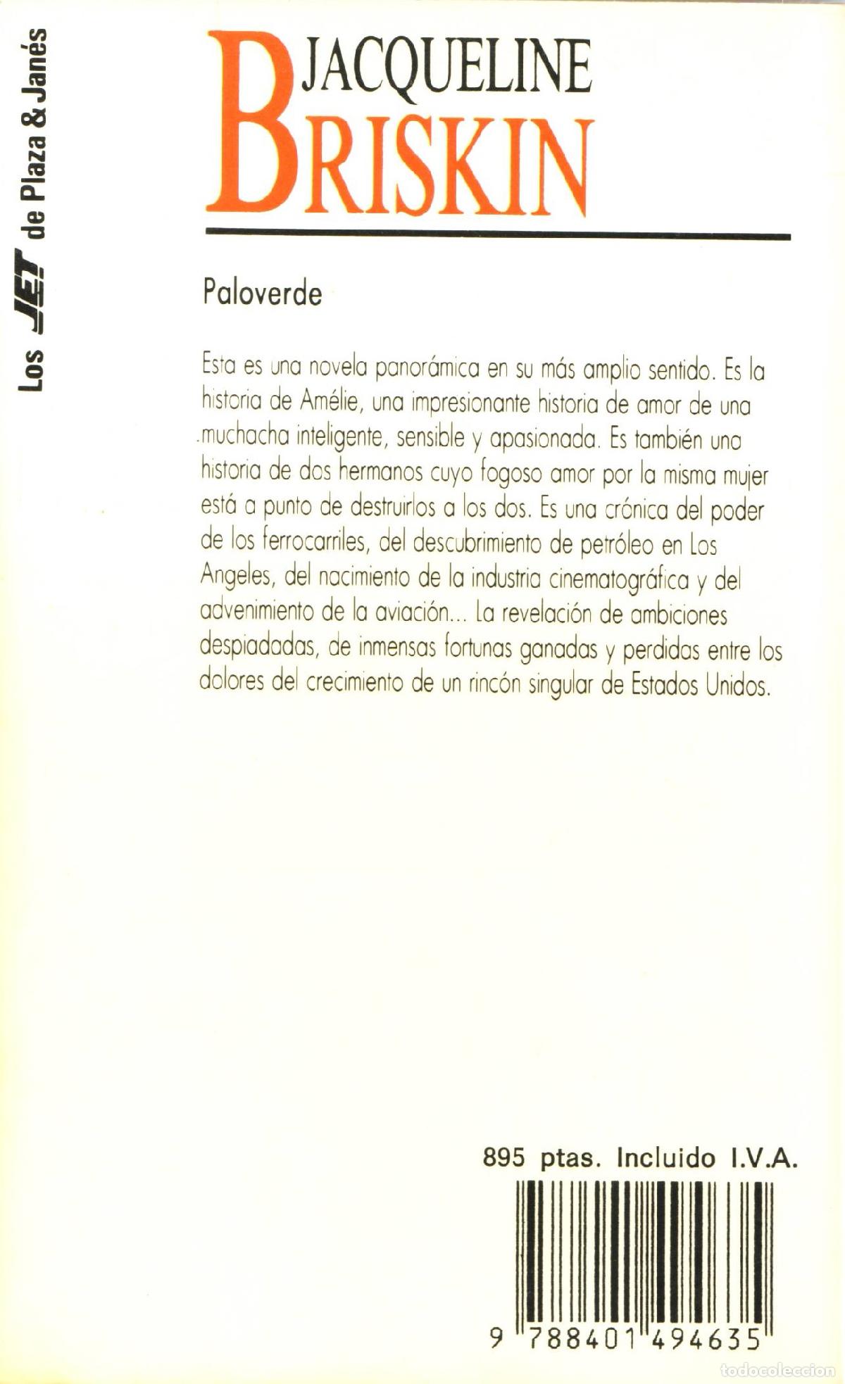 Libros de segunda mano: Paloverde - Briskin, Jacqueline - Foto 2