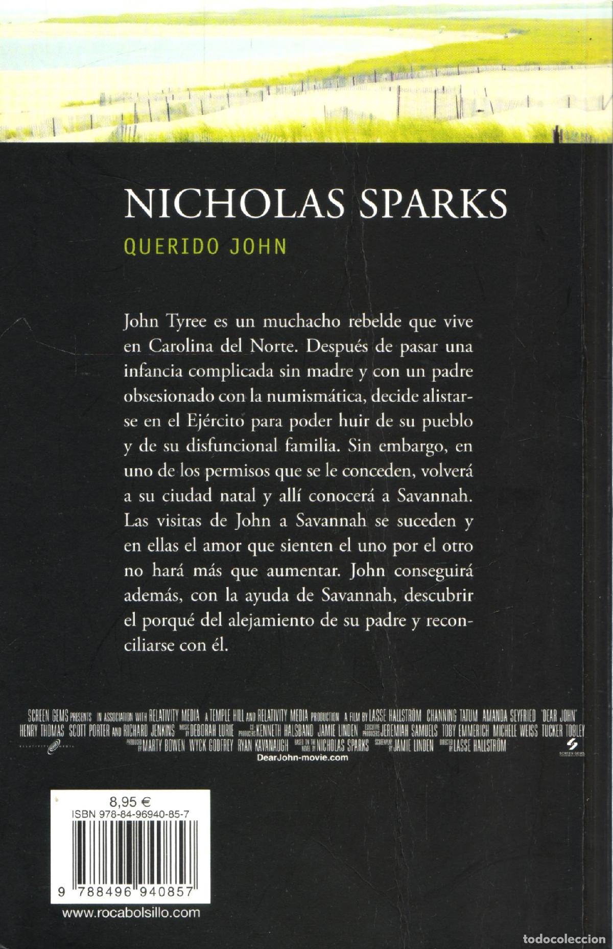Libros de segunda mano: Querido John - Sparks, Nicholas - Foto 2