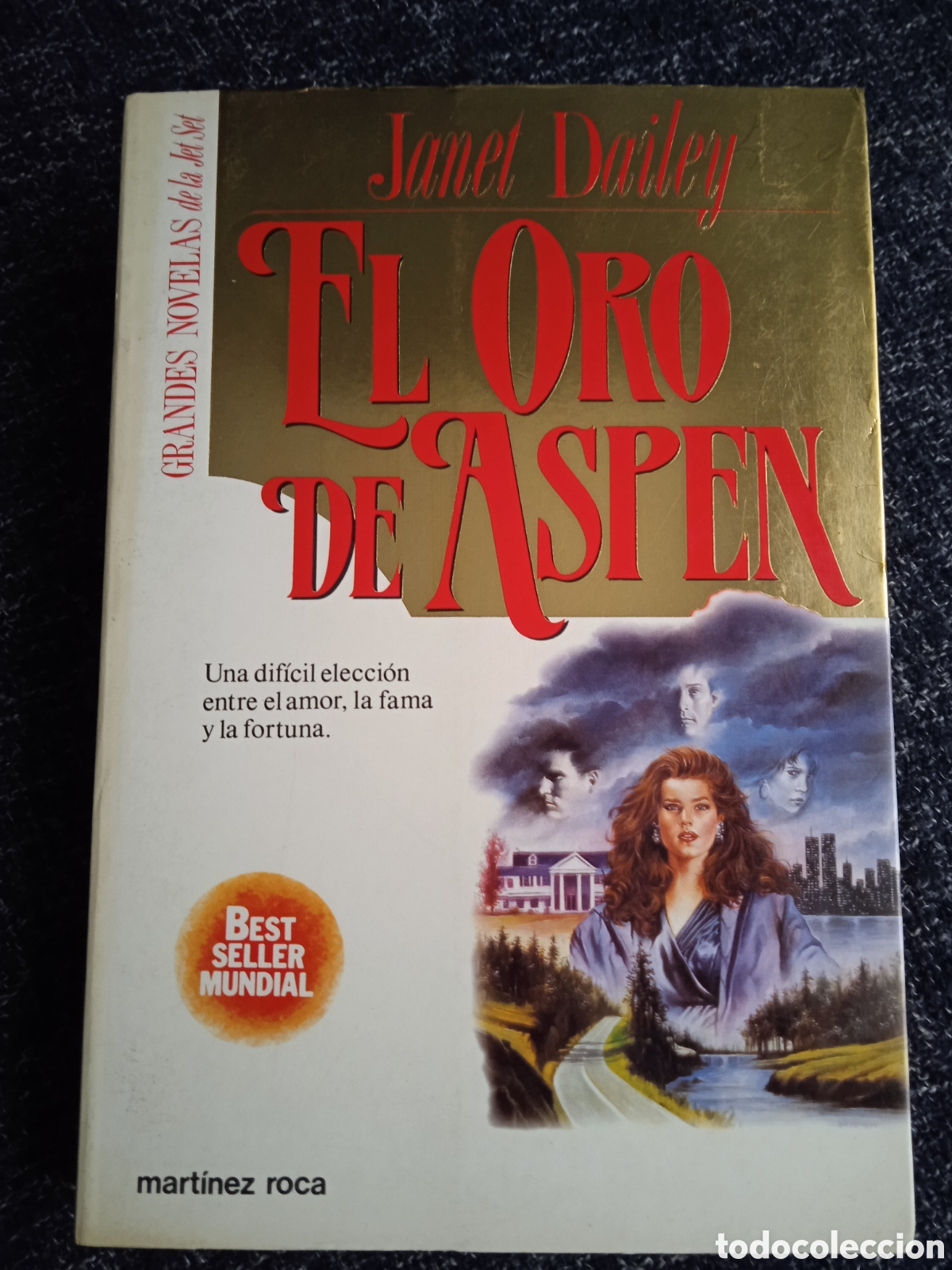 Libros de segunda mano: EL ORO DE ASPEN. / JANET DAILEY - Foto 1