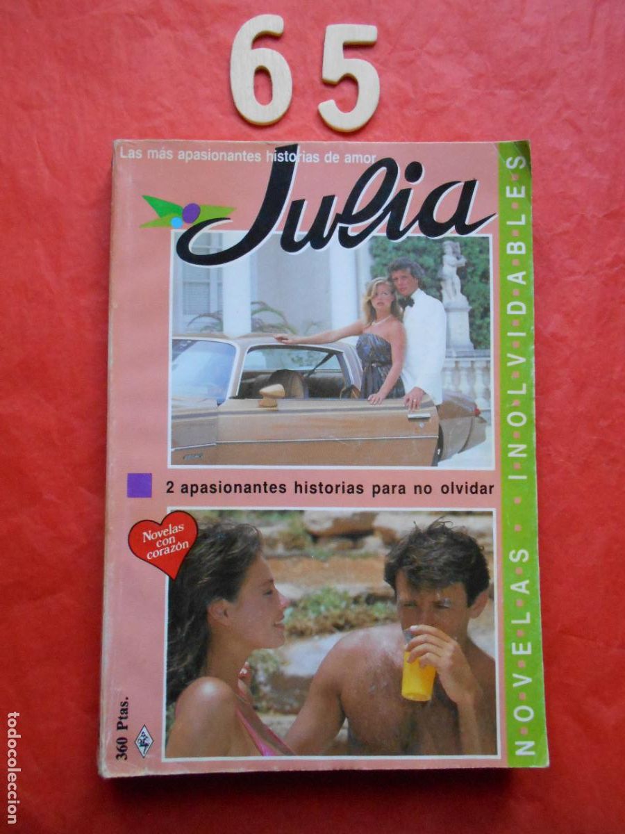 Second hand books: NOVELA DE AMOR JULIA N&ordm; 65 2 NOVELAS