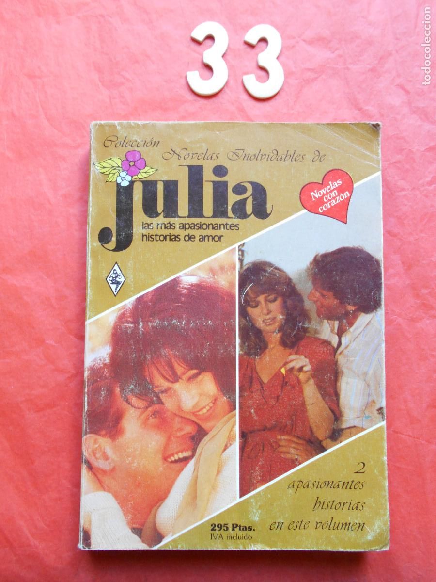 Second hand books: NOVELA DE AMOR JULIA N&ordm; 33 DOS NOVELAS