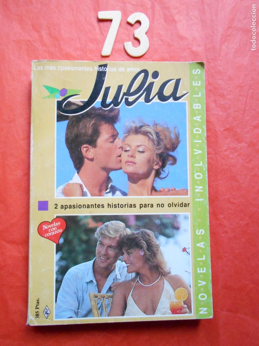 Second hand books: NOVELA DE AMOR JULIA N&ordm; 73 DOS NOVELAS