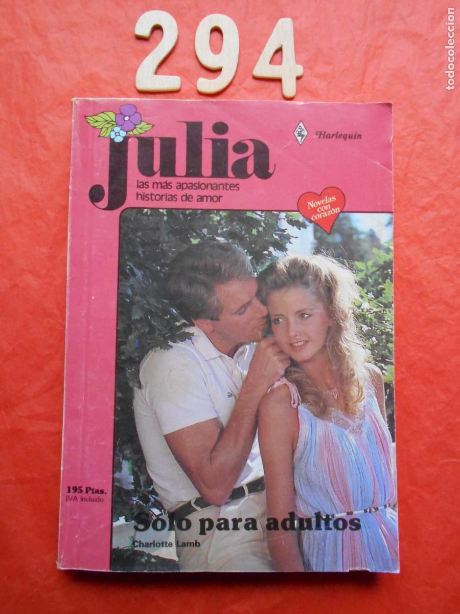Second hand books: NOVELA DE AMOR JULIA N&ordm; 294 SOLO PARA ADULTOS