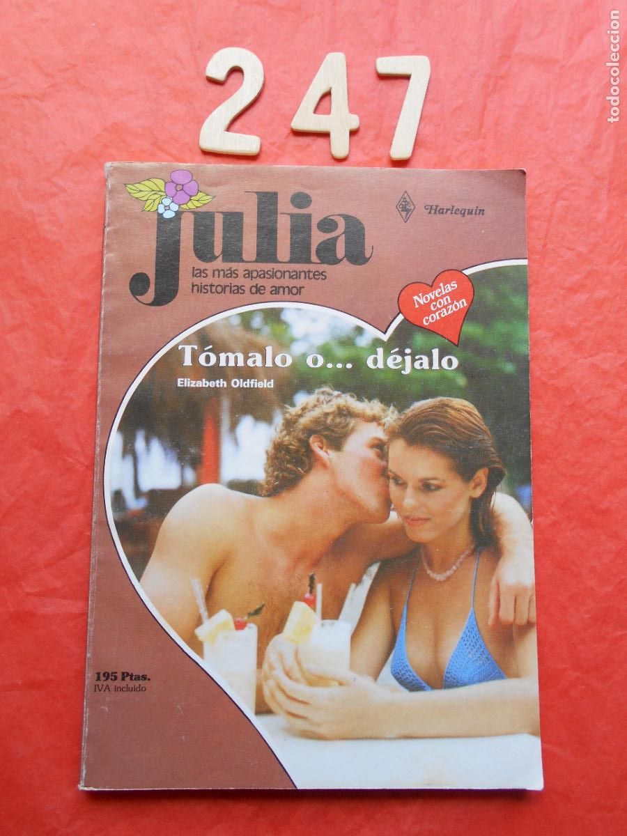 Second hand books: NOVELA DE AMOR JULIA N&ordm; 247 TOMALO O DEJALO
