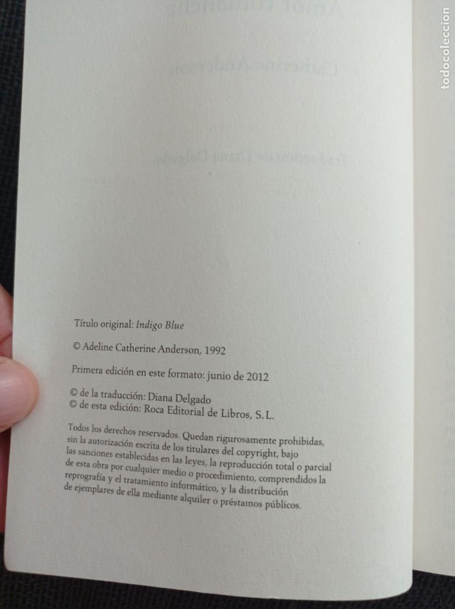Libros de segunda mano: Libro Amor comanche. Catherine Anderson. Roca editorial 2012. - Foto 4