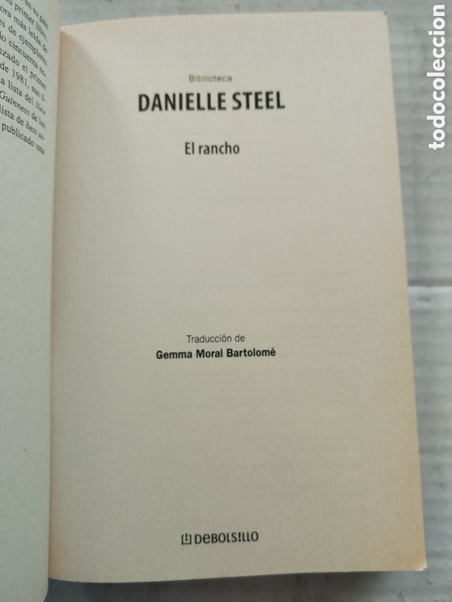Libros de segunda mano: EL RANCHO/DANIELLE STEEL - Foto 2