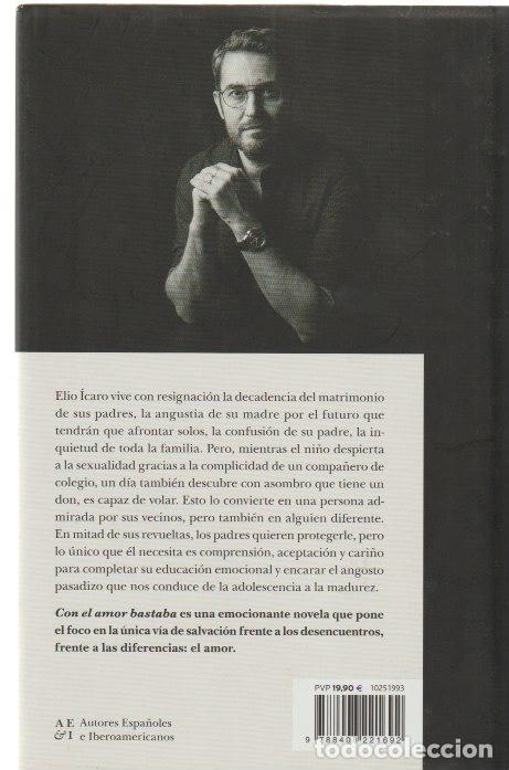 Libros de segunda mano: Con el amor bastaba / M&aacute;ximo Huerta.&mdash;1&ordf; edici&oacute;n, 2020 - Foto 2