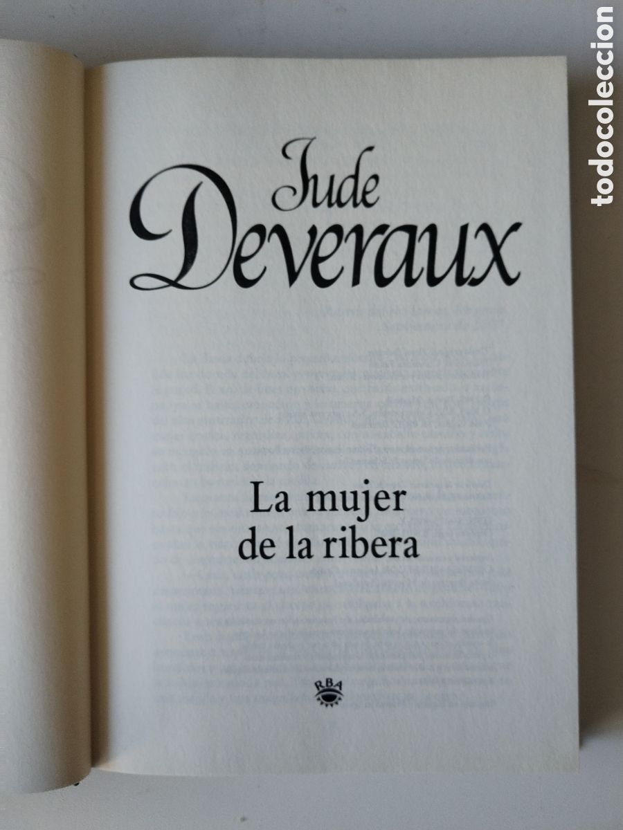 Libros de segunda mano: LA MUJER DE LA RIVERA/JUDE DEVERAUX - Foto 2