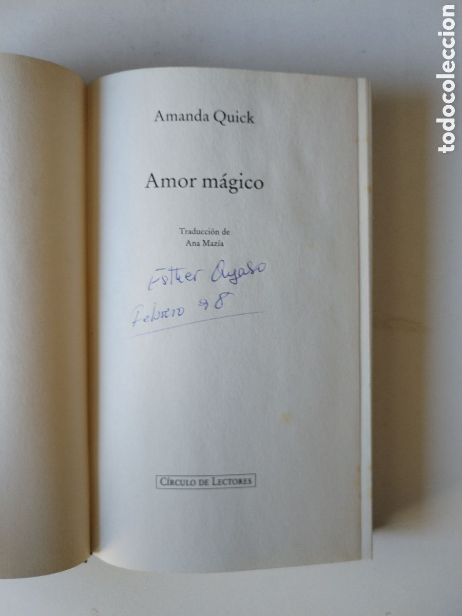 Libros de segunda mano: AMOR MAGICO/AMANDA QUICK - Foto 2