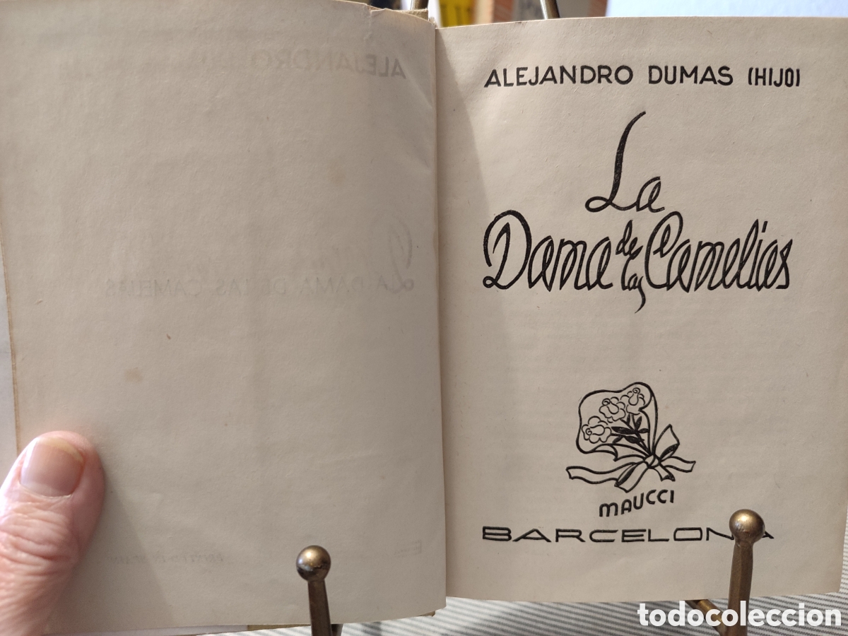 Libros de segunda mano: LA DAMA DE LAS CAMELIAS A. Dumas. - Foto 2