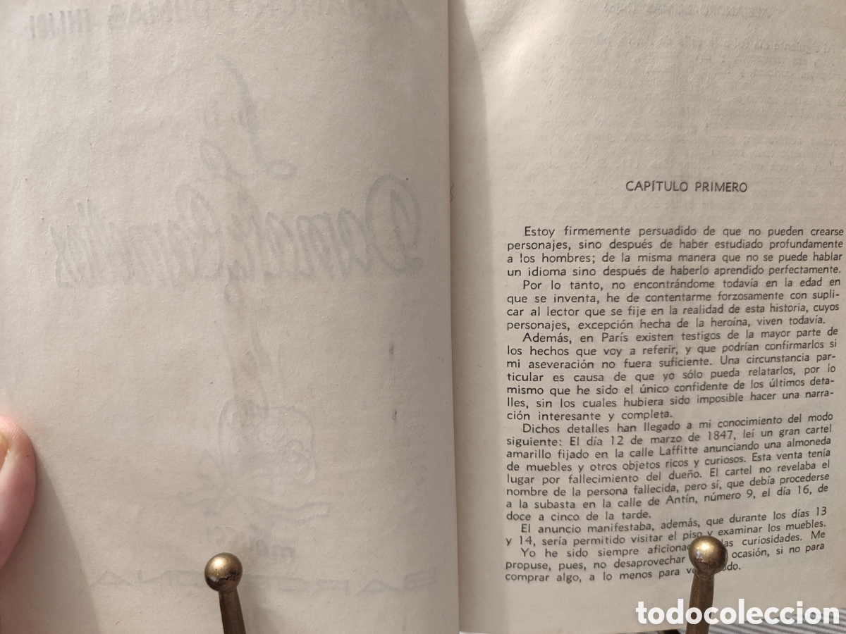 Libros de segunda mano: LA DAMA DE LAS CAMELIAS A. Dumas. - Foto 3