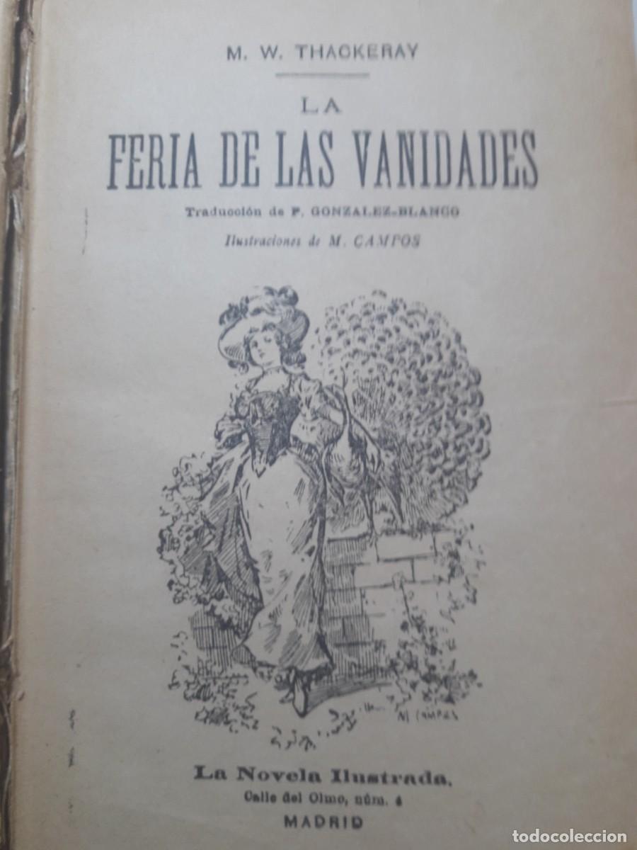 Libros de segunda mano: la feria de las vanidades William Makepeace Thackeray - Foto 2