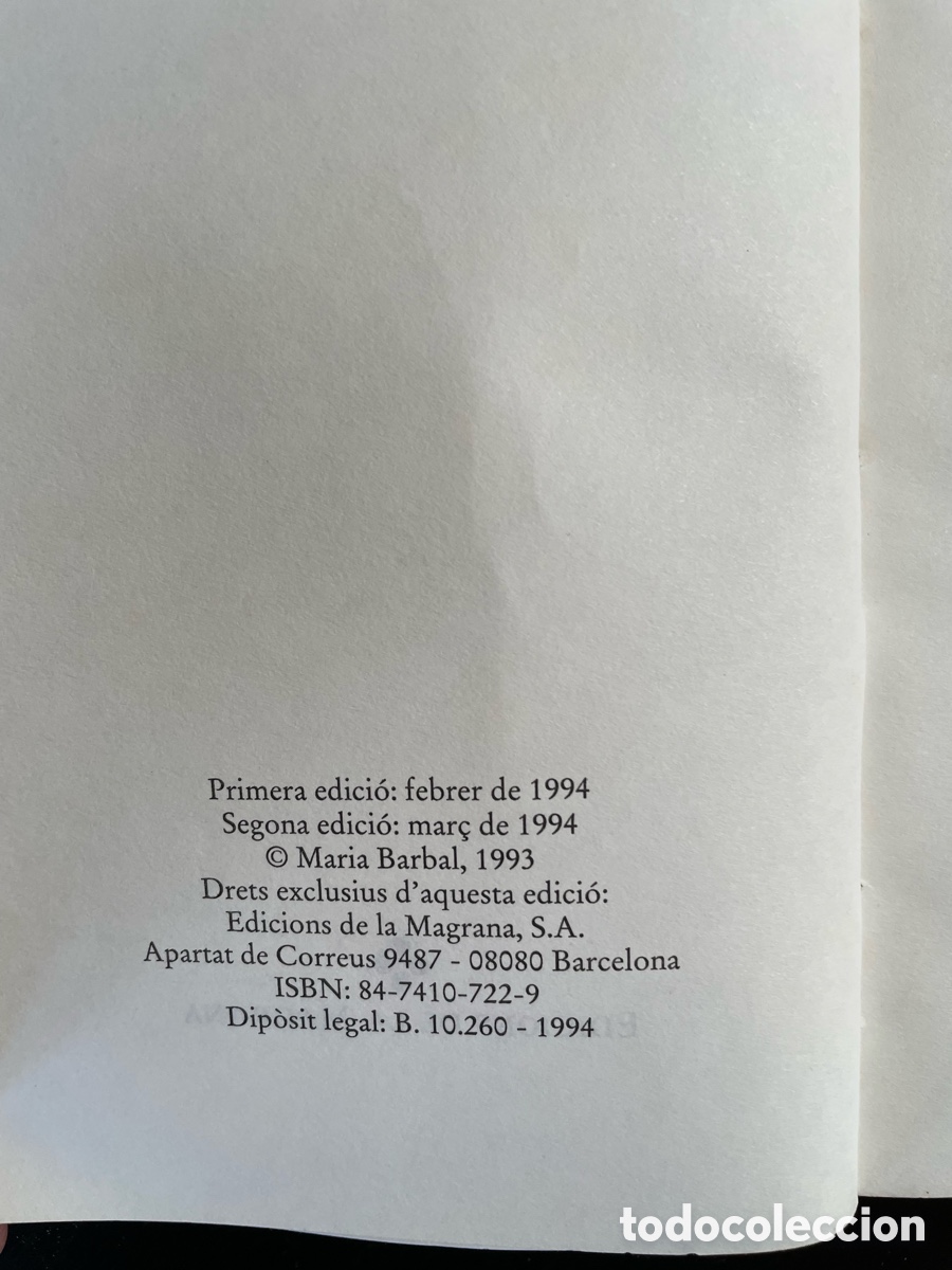 Libros de segunda mano: Ulleres de sol. Maria Barbal - Foto 2