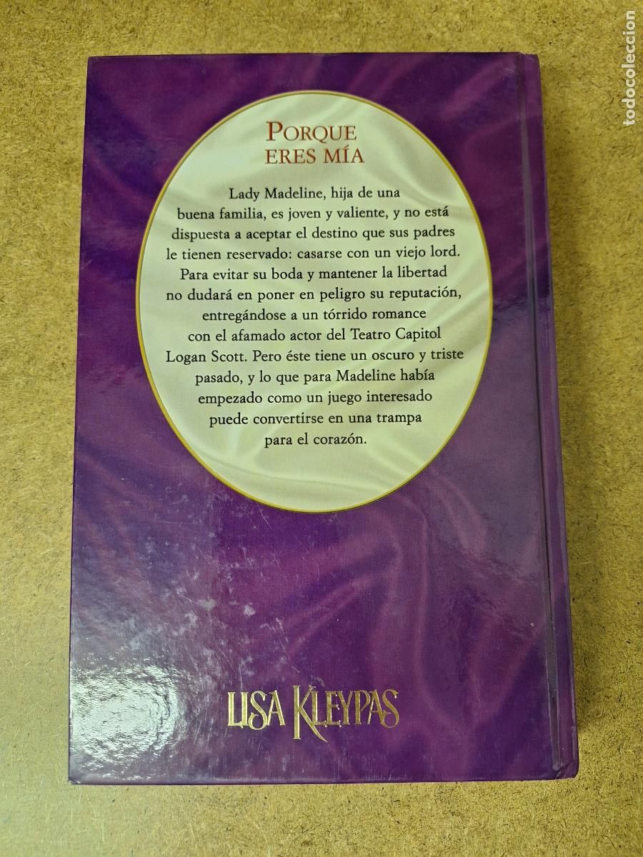 Libros de segunda mano: Porque eres m&iacute;a - Lisa Keypas - Foto 2