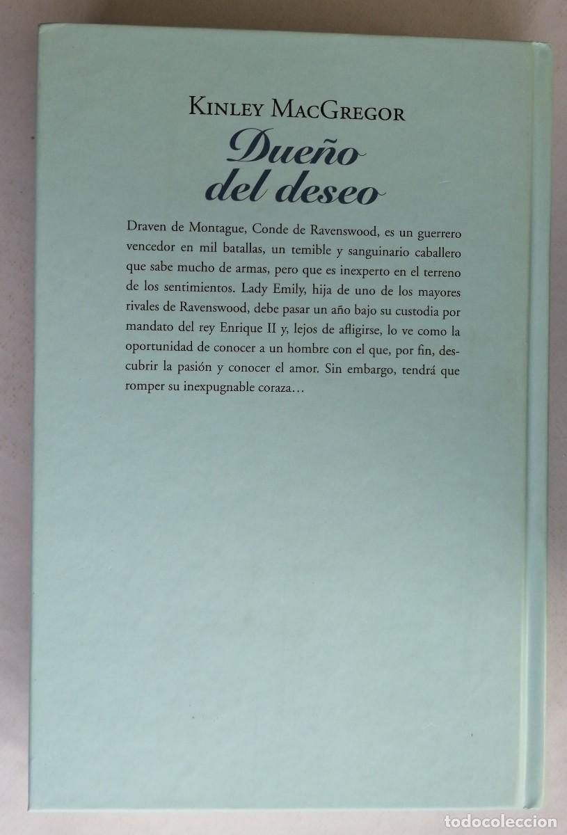 Libros de segunda mano: DUE&Ntilde;O DEL DESEO, KINLEY MACGREGOR - Foto 4