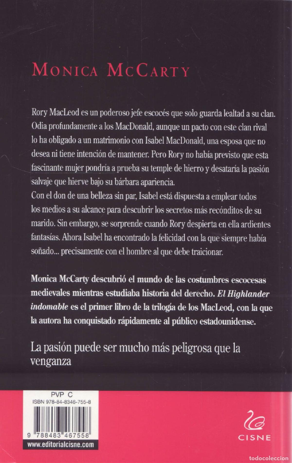 Libros de segunda mano: El highlander indomable - McCarty, Monica - Foto 3
