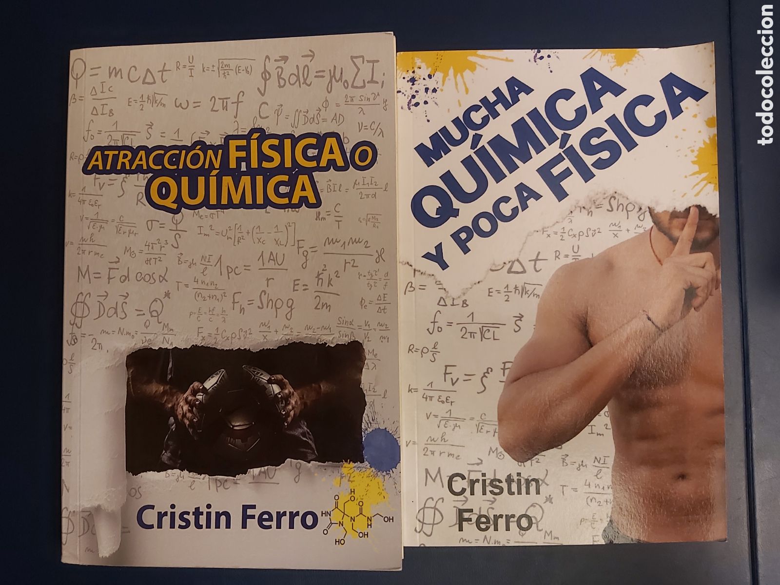 Gebrauchte B&uuml;cher: QUELA LIBRO. MUCHA QU&Iacute;MICA Y POCA F&Iacute;SICA + ATRACCI&Oacute;N F&Iacute;SICA O QU&Iacute;MICA CRISTIN FERRO FIRMADOS AUTORA