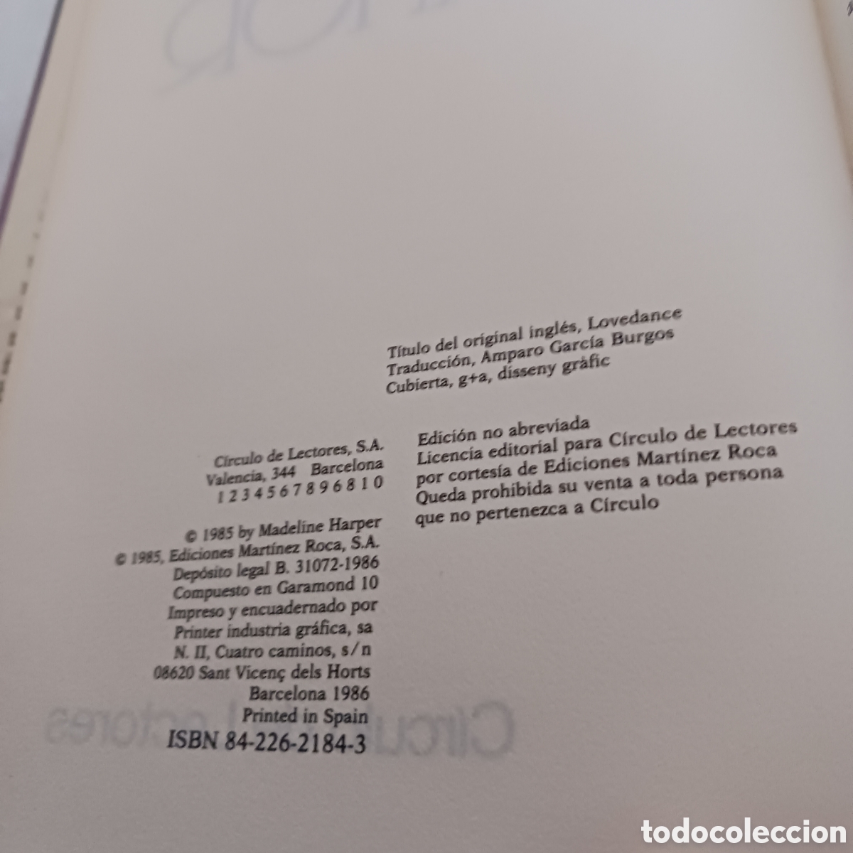 Libros de segunda mano: Dada de Amor de Madelin Haper - Foto 5