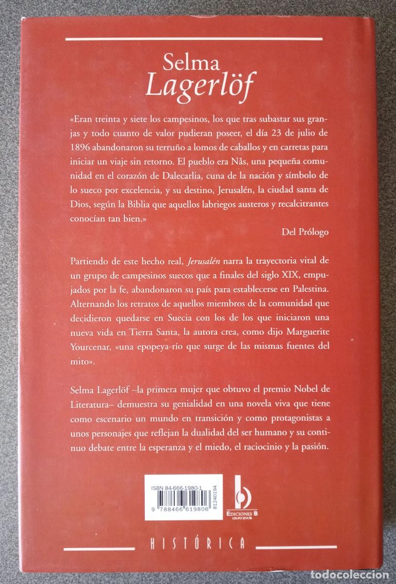 Libros de segunda mano: Jerusal&eacute;n Selma Lagerlof - Foto 6