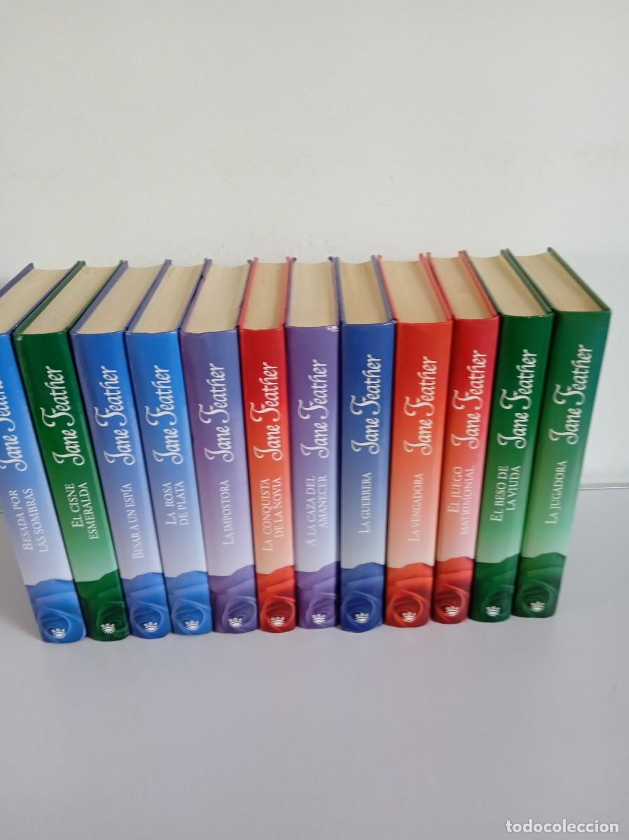 Libros de segunda mano: JANE FEATHER Colecci&oacute;n de 12 tomos - Foto 1