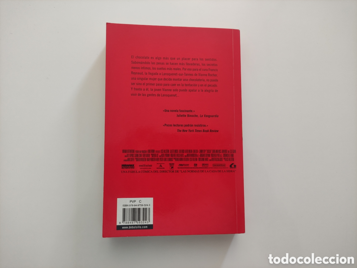 Libros de segunda mano: Chocolat - Joanne Harris - Foto 2