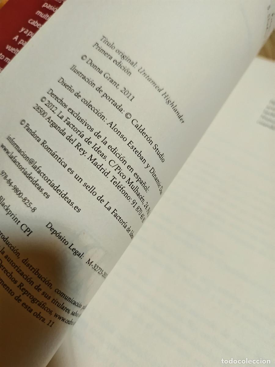 Libros de segunda mano: Highlander, el escudo protector de Donna Grant - Foto 3