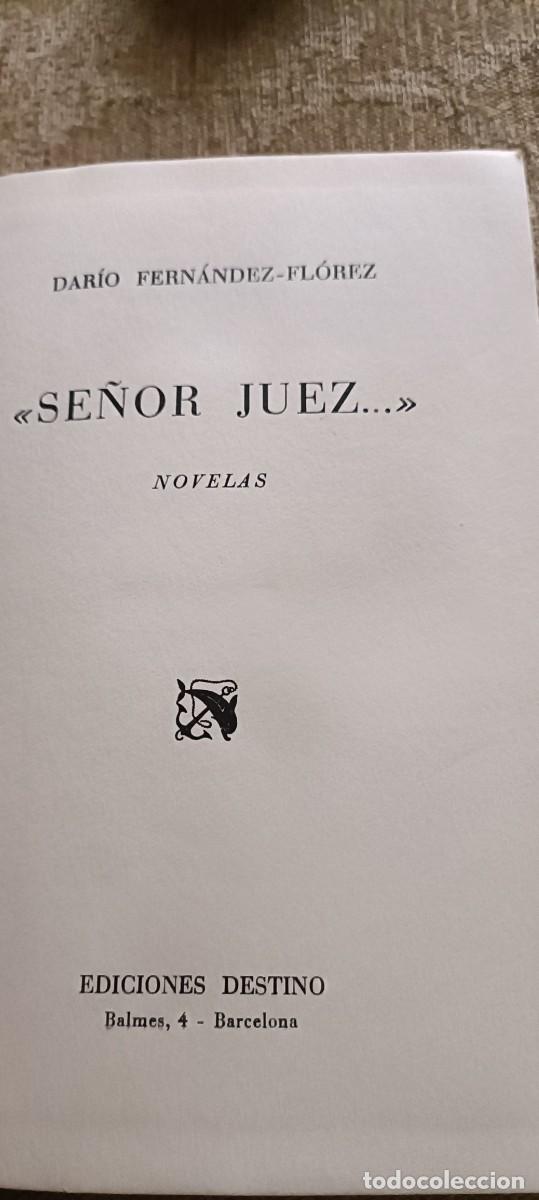Libros de segunda mano: Se&ntilde;or Juez... Ediciones Ancora - Foto 2