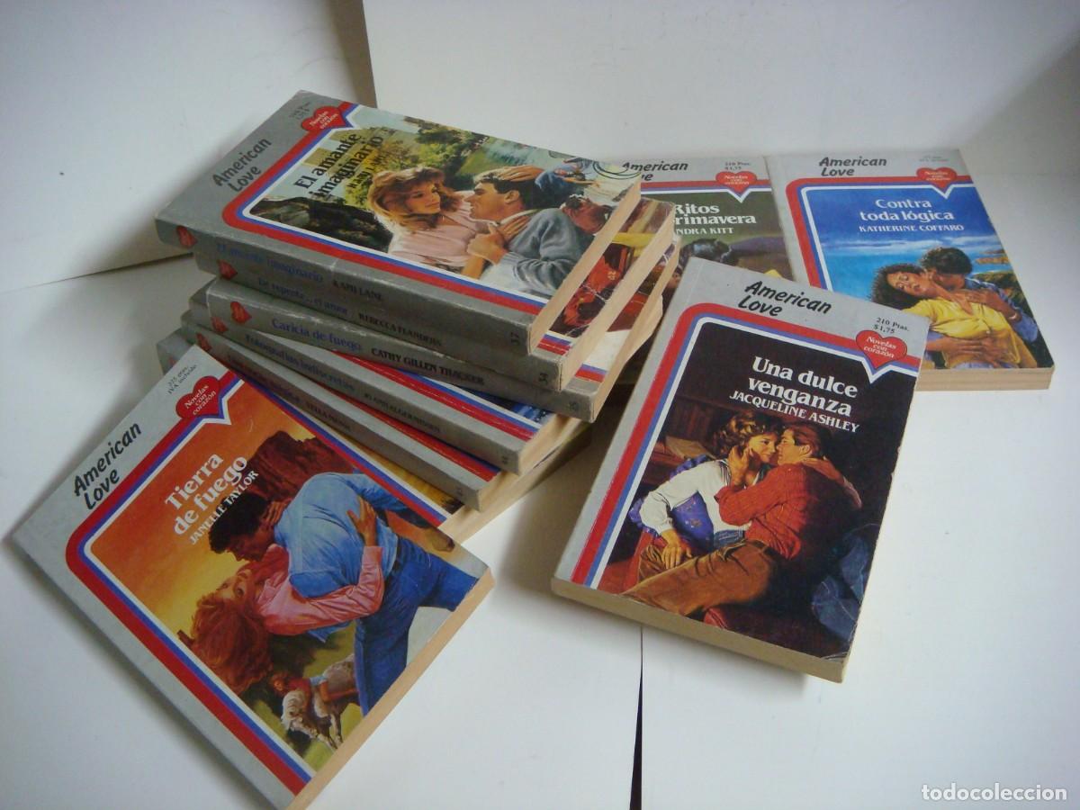 Libros de segunda mano: NOVELAS ROMANTICAS DE AMERICA LOVE LOTE DE 12 NOVELAS DIFERENTES-(&)