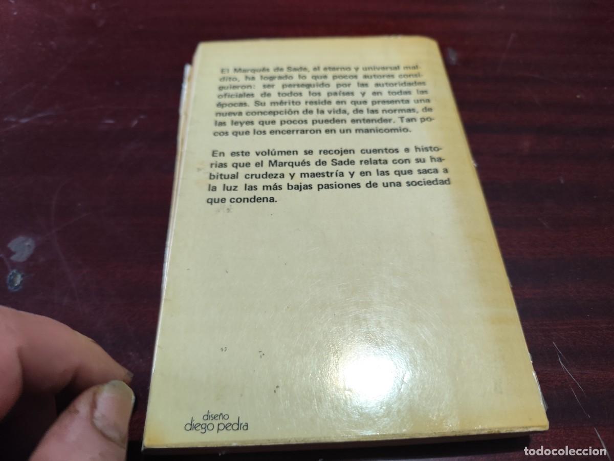 Libros de segunda mano: CUENTOS E HISTORIAS DEL MARQUES DE SADE / / PU-GUI-4 / ATE - Foto 3