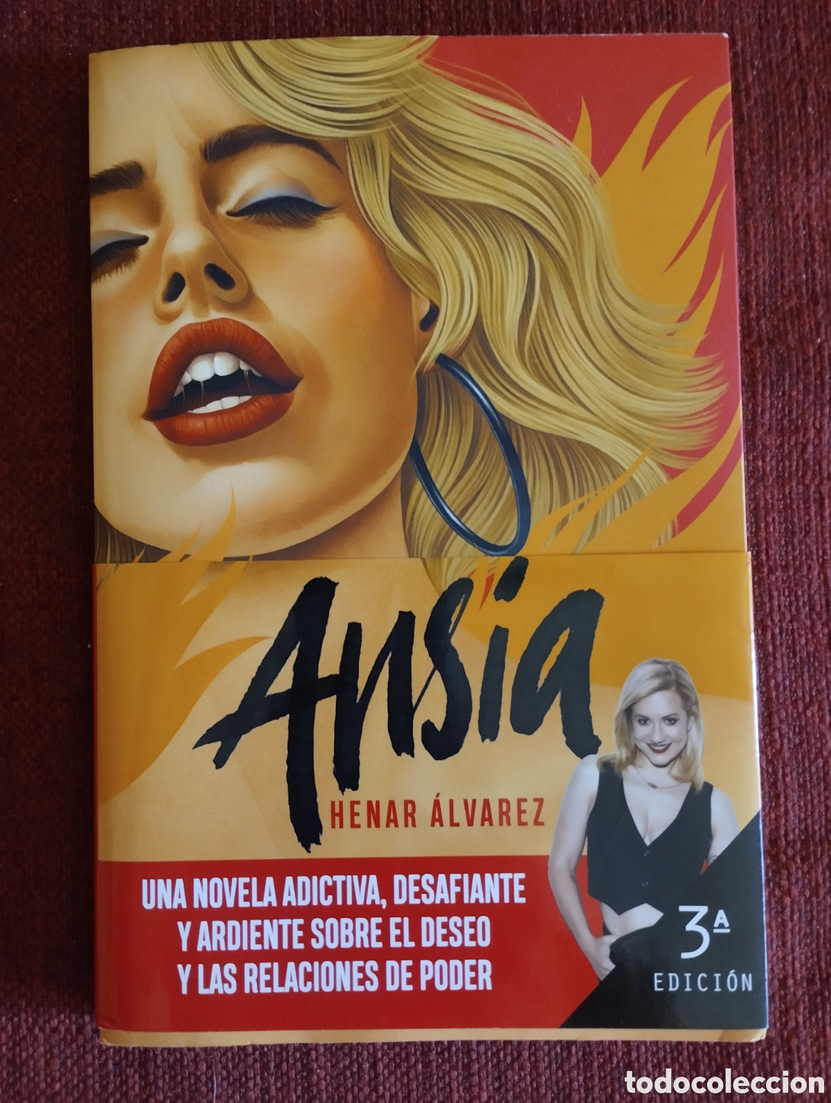 Libros de segunda mano: &rdquo;Ans&iacute;a&rdquo;.Henar &Aacute;lvarez. - Foto 2