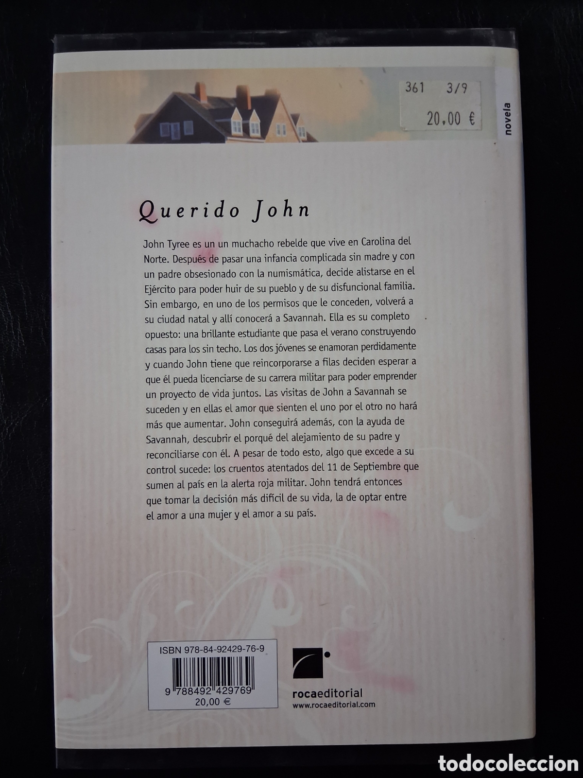 Libros de segunda mano: Querido John - Nicholas Sparks - Roca editorial - Foto 2