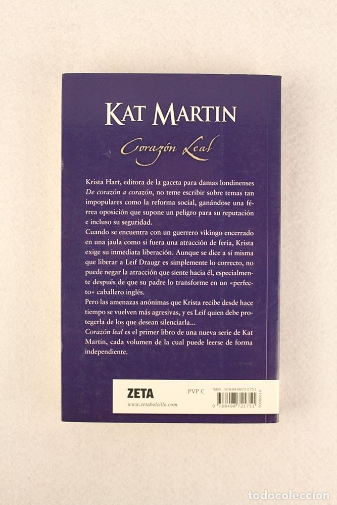 Libros de segunda mano: Coraz&oacute;n leal - Kat Martin - Foto 3