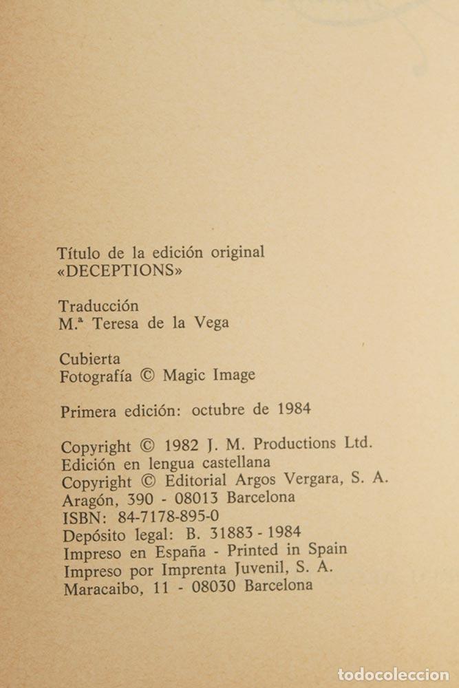Libros de segunda mano: Dulce impostura - Judith Michael - Foto 4