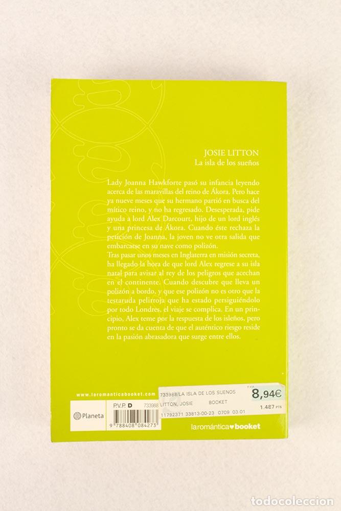 Libros de segunda mano: La isla de los sue&ntilde;os - Josie Litton - Foto 3