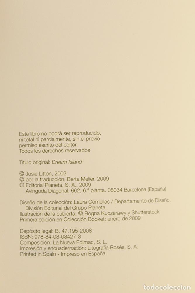 Libros de segunda mano: La isla de los sue&ntilde;os - Josie Litton - Foto 4