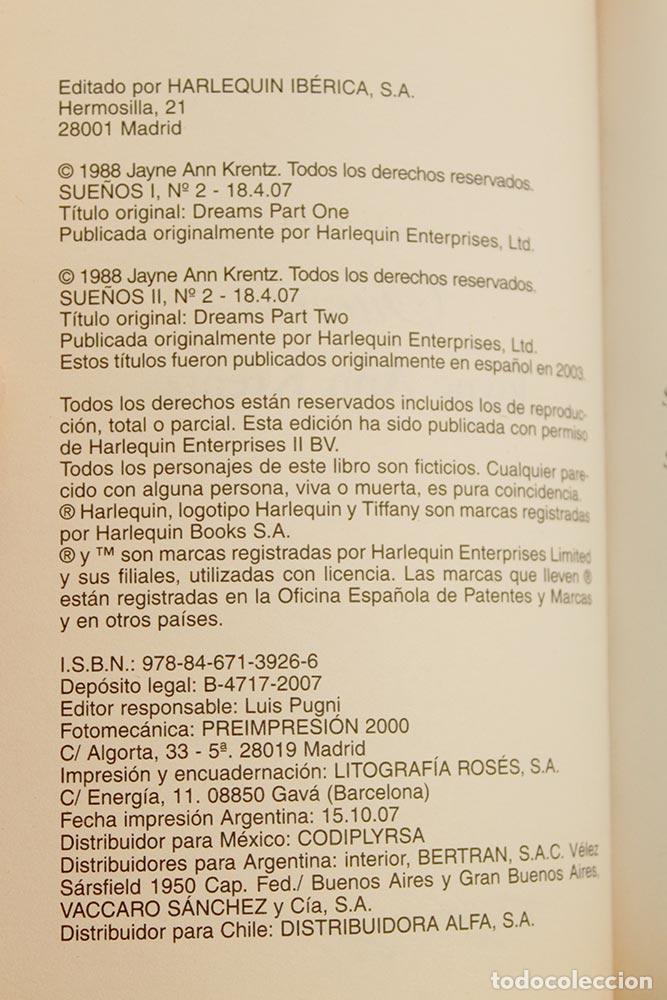 Libros de segunda mano: Sue&ntilde;os - Jayne Ann Krentz - Foto 4