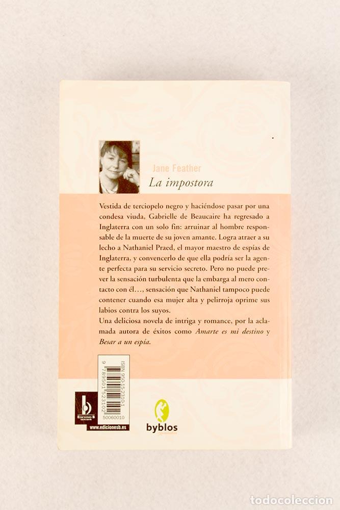 Libros de segunda mano: La impostora - Jane Feather - Foto 3
