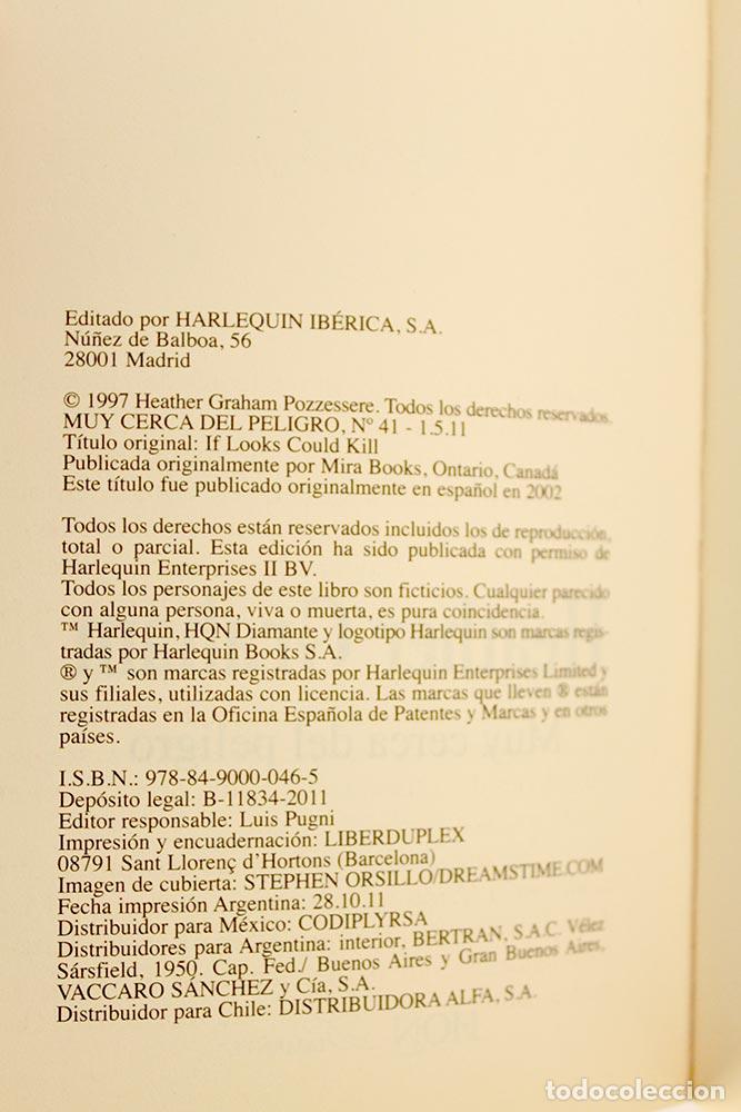 Libros de segunda mano: Muy cerca del peligro - Heather Graham - Foto 4