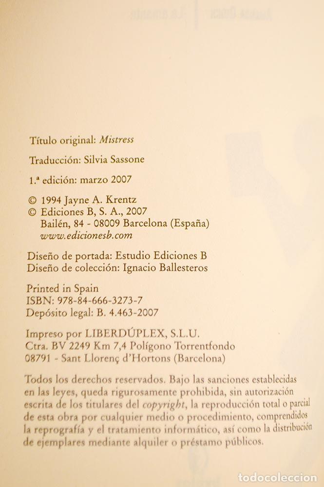 Libros de segunda mano: La amante - Amanda Quick - Foto 4