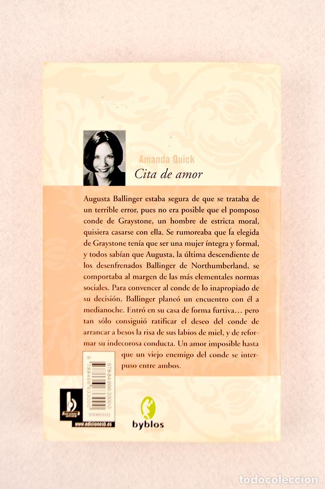 Libros de segunda mano: Cita de amor - Amanda Quick - Foto 3