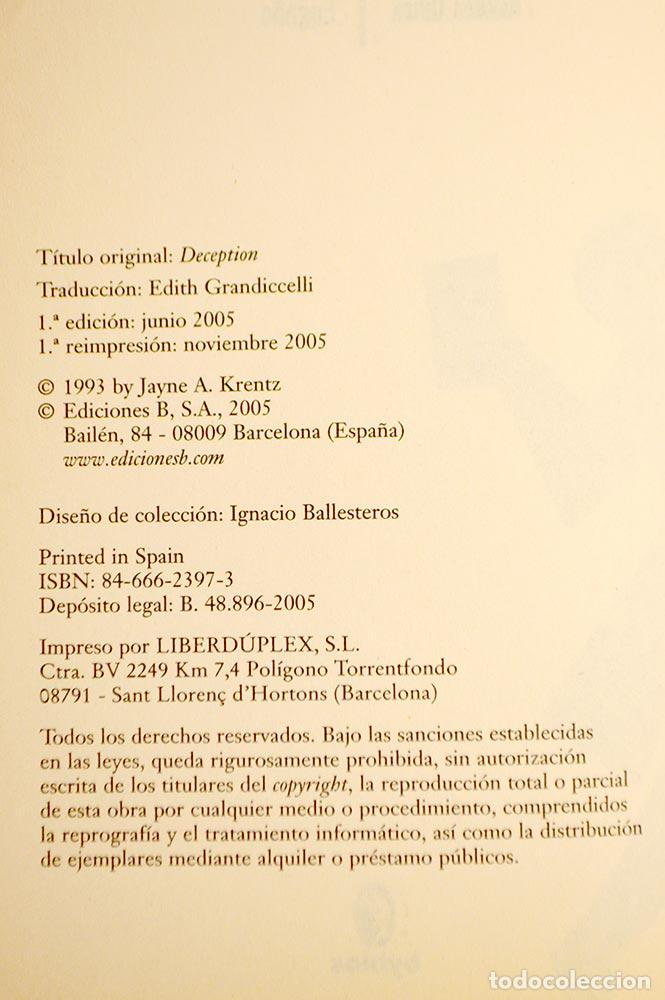 Libros de segunda mano: Enga&ntilde;o - Amanda Quick - Foto 4