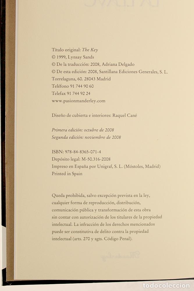 Libros de segunda mano: La llave - Lynsay Sands - Foto 4