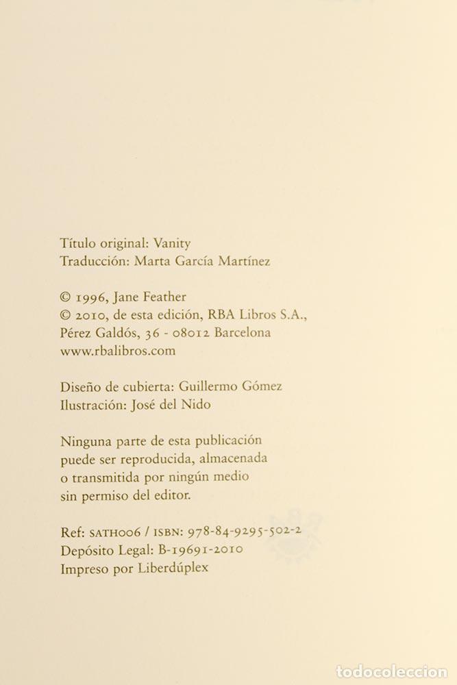 Libros de segunda mano: Vanidad - Jane Feather - Foto 4