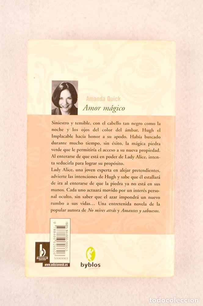 Libros de segunda mano: Amor m&aacute;gico - Amanda Quick - Foto 3