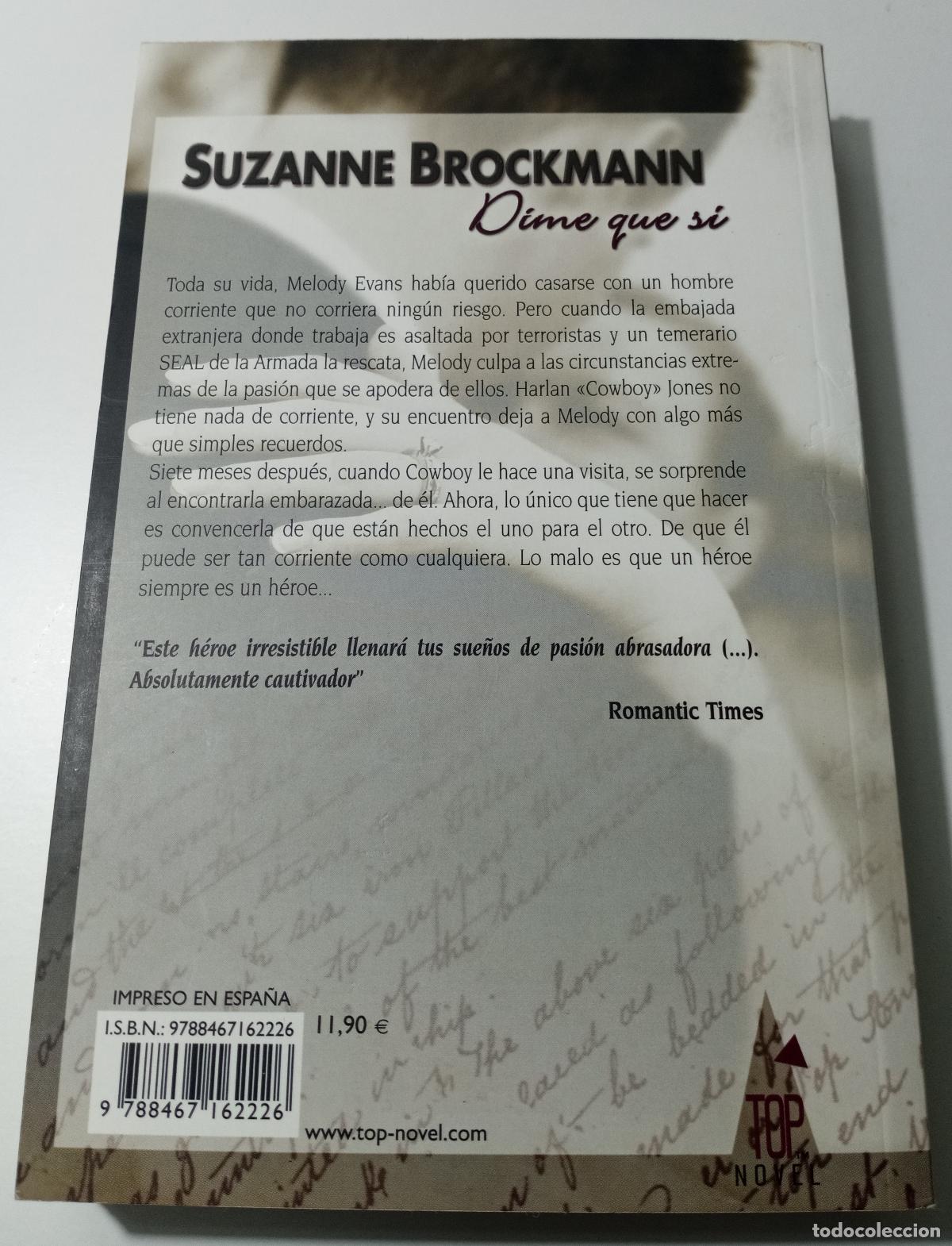 Libros de segunda mano: Dime que si - Brockmann, Suzanne - Foto 3