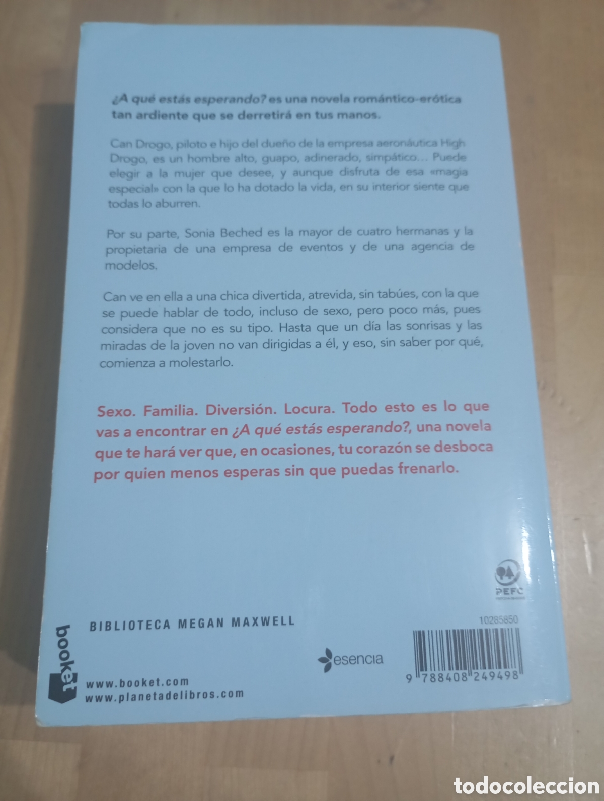 Libros de segunda mano: Megan Maxwell &iquest;A qu&eacute; est&aacute;s esperando? - Foto 2